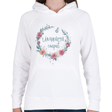 PRINTFASHION Lánybúcsú csapat - Női kapucnis pulóver - Fehér női póló