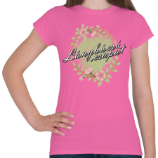 PRINTFASHION Lánybúcsú csapat (virágkoszorú) - Női póló - Rózsaszín női póló