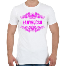 PRINTFASHION Lánybúcsú - Férfi póló - Fehér férfi póló