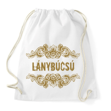 PRINTFASHION Lánybúcsú - Sportzsák, Tornazsák - Fehér tornazsák