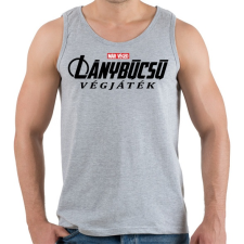 PRINTFASHION Lánybúcsú végjáték - Férfi atléta - Sport szürke atléta, trikó