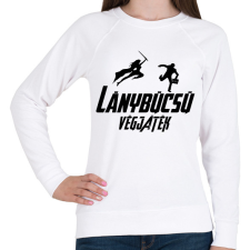 PRINTFASHION Lánybúcsú végjátek - Női pulóver - Fehér női pulóver, kardigán