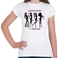 PRINTFASHION Lánybúcsúsok - Női póló - Fehér