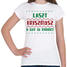 PRINTFASHION LAST CHRISTMAS 3 - Női póló - Fehér női póló
