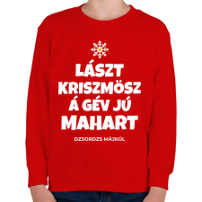 PRINTFASHION Last Christmas - Gyerek pulóver - Piros gyerek pulóver, kardigán