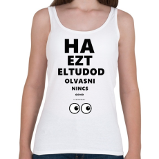 PRINTFASHION LÁTÁS TESZT - Női atléta - Fehér