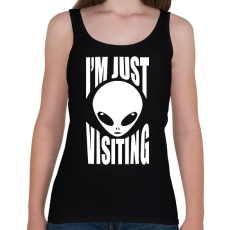 PRINTFASHION Látogatóban - Női atléta - Fekete