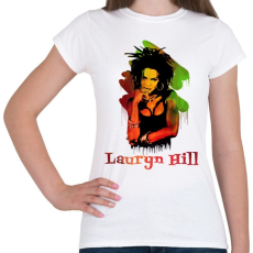 PRINTFASHION lauryn hill - Női póló - Fehér