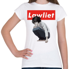 PRINTFASHION Lawliet - Női póló - Fehér