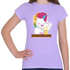 PRINTFASHION Laza este - Női póló - Viola