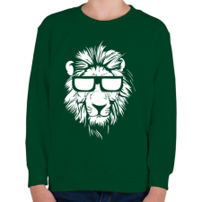 PRINTFASHION Lazaság - Gyerek pulóver - Sötétzöld gyerek pulóver, kardigán