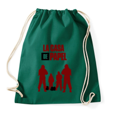 PRINTFASHION LCDP - Sportzsák, Tornazsák - Sötétzöld tornazsák