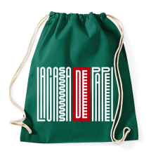 PRINTFASHION LCDP Text - Sportzsák, Tornazsák - Sötétzöld tornazsák