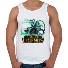 PRINTFASHION league of legends Thresh - Férfi atléta - Fehér
