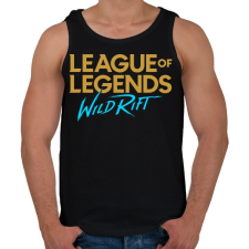PRINTFASHION League of Legends - Wild Rift - Férfi atléta - Fekete atléta, trikó