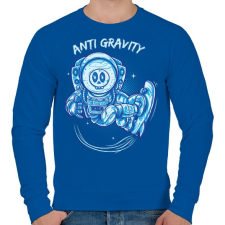 PRINTFASHION Lebegés - Férfi pulóver - Királykék férfi pulóver, kardigán