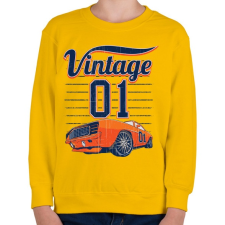 PRINTFASHION Lee tábornok - Gyerek pulóver - Sárga gyerek pulóver, kardigán