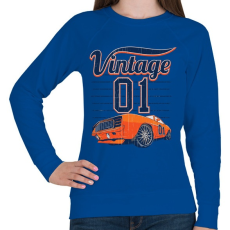 PRINTFASHION Lee tábornok - Női pulóver - Királykék