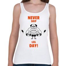 PRINTFASHION legday - Női atléta - Fehér