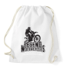 PRINTFASHION Legend Motorcycles - Sportzsák, Tornazsák - Fehér