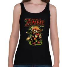 PRINTFASHION Legend of Zombie - Női atléta - Fekete női felső