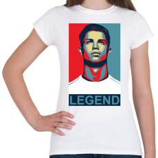 PRINTFASHION Legenda - Női póló - Fehér