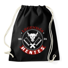 PRINTFASHION Legendás hentes - Évszámmal - Sportzsák, Tornazsák - Fekete tornazsák