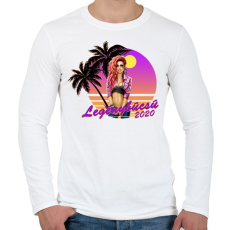 PRINTFASHION Legénybúcsú 2020 - Férfi hosszú ujjú póló - Fehér