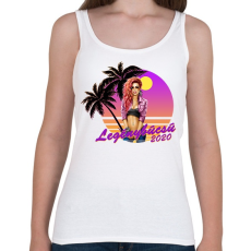 PRINTFASHION Legénybúcsú 2020 - Női atléta - Fehér