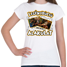 PRINTFASHION Legénybúcsú alakulat egyedi képpel - Női póló - Fehér