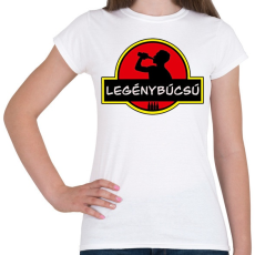 PRINTFASHION Legénybúcsú csapat - Női póló - Fehér