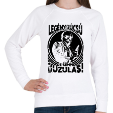 PRINTFASHION Legénybúcsú de semmi buzulás - Női pulóver - Fehér női pulóver, kardigán