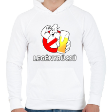 PRINTFASHION Legénybúcsú - Férfi kapucnis pulóver - Fehér