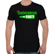 PRINTFASHION Legénybúcsú - Férfi póló - Fekete férfi póló