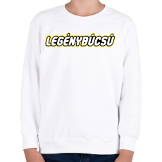 PRINTFASHION legenybucsu-lego - Gyerek pulóver - Fehér