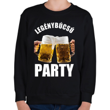 PRINTFASHION LEGÉNYBÚCSÚ PARTY  - Gyerek pulóver - Fekete gyerek pulóver, kardigán