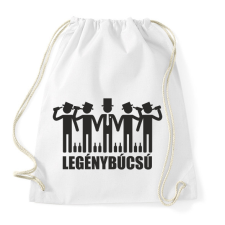 PRINTFASHION Legénybúcsú - Sportzsák, Tornazsák - Fehér tornazsák