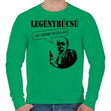PRINTFASHION Legénybúcsú - torrente - Férfi pulóver - Zöld férfi pulóver, kardigán