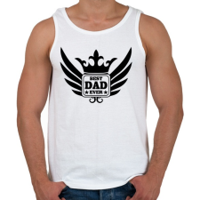 PRINTFASHION Legjobb Apa! - Férfi atléta - Fehér atléta, trikó