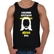 PRINTFASHION Legjobb asztalos - Férfi atléta - Fekete