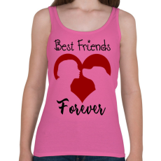 PRINTFASHION Legjobb barátok örökké (nő) - Női atléta - Rózsaszín
