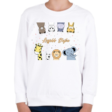 PRINTFASHION Legjobb dajka - Gyerek pulóver - Fehér gyerek pulóver, kardigán