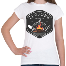 PRINTFASHION Legjobb grillező - Női póló - Fehér női póló