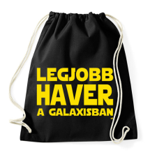 PRINTFASHION Legjobb haver a Galaxisban Star Wars - Sportzsák, Tornazsák - Fekete tornazsák