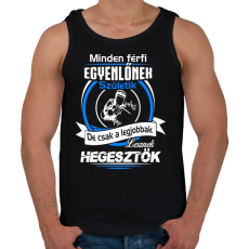 PRINTFASHION Legjobb hegesztő - Férfi atléta - Fekete