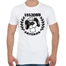 PRINTFASHION Legjobb Játékos - Férfi póló - Fehér férfi póló