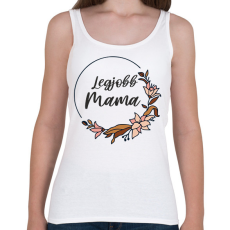 PRINTFASHION Legjobb mama - Női atléta - Fehér