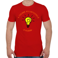 PRINTFASHION legjobb villanyszerelő - Férfi póló - Piros férfi póló