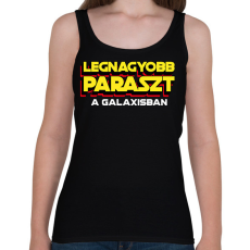 PRINTFASHION LEGNAGYOBB PARASZT A GALAXISBAN - Női atléta - Fekete