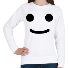 PRINTFASHION Lego arc - Női pulóver - Fehér női pulóver, kardigán